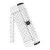 Cortador de Papel A5 Bidirecional, Aparador de Papel, Cortador de Papel para Papelaria, Ferramenta de Corte A5 Tipo Deslizante, Ferramenta Manual para Artesanato