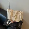 Nova Bolsa Transversal Bordada, Simples e Fashionável, Design de Nicho Tendência Bolsa Saco 2026 Bolsa Transversal de Ombro Casual Feminina