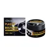 HOMONTH Pasta de Limpieza de Plástico Mantenimiento suave para plástico interior de coche, limpia, elimina suciedad y polvo, pasta de cuidado conveniente
