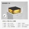 Luminária de coluna solar para exterior, à prova d'água, para jardim, porta ou quintal fechado.