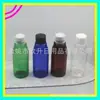 Botella marrón de cuello largo con tapón de rosca, 60 ml, con tapón estándar; botella azul con tapa de espiral; botella de aceite esencial; botella de hidrosol; botella de champú
