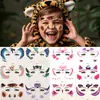 Colorido Lindo Mariposa Niños Niñas Rendimiento Pegatinas Pintura Facial Mariposa Soñadora Pegatinas Tatuaje Esquinas de los Ojos