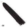 Extensión de cabello con dedos de 18 pulgadas para mujer africana con trenza sucia y pasión, peluca de fibra química con trenza sucia y gancho de mano, comercio exterior