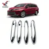 Adecuado para Toyota 21-22 Senna Manija Exterior de Puerta Modificada Cubierta Protectora Manija de Puerta Galvanizada Especial Cubierta Brillante