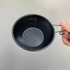 Tigela de neve para áreas externas 304 Tigela dobrável de aço inoxidável para acampamento Utensílios de cozinha Utensílios de mesa para acampamento Tigela com alça dobrável portátil