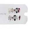 Nai Zi Uñas Portátiles Completamente Hechas a Mano Modelo Nuevo Otoño/Invierno B272 Estilo Francés Tallado Pintado a Mano Versión de Exportación Elegantes Pegatinas de Uñas Artísticas