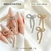 Accesorio para decoración de uñas Lz con lazo de borla larga, nuevo accesorio de lazo con diamantes completos transfronterizo para decoración de uñas vestible DIY