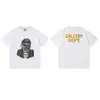 A Largo Plazo, Habrá una Gama Completa de Galería de Marcas de Tendencia Transfronterizas Dept Camisetas Estampadas Estilo Americano High-Street de Manga Corta para Hombres y Mujeres