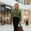 Jaqueta Cardigan de Veludo Imitação de Visom para Mulheres no Outono e Inverno Nova Macia Top Outerwear Estilo Preguiçoso Solto Tricô de Cor Pura Tricô