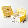 Caixa de Embalagem para Pastel de Nata, Não Requer Dobra, Descartável, Caixa de Papel para 4 Pastéis de Nata Portugueses, Caixa de Papel para Takeaway de Alimentos para Assar