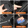 Para Ford Ranger T9 Patrón de Fibra de Carbono Completo Panel Decorativo Modificado Decoración Interior de ABS