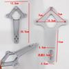 Adequado para Xiaodao K12 Bird A67 Yamahousun Pombo Correio Bodi Technology V6 Veículo Elétrico Porta-bagagens Traseiro Prateleira de Encosto