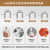 Máquina Manual Selladora de Bolsas con Grapas de Aluminio, Máquina Empacadora de Supermercado, Máquina Selladora de Bolsas de Plástico, Máquina Selladora con Clip para Frutas y Verduras