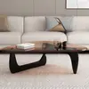 Nova Mesa de Centro Transparente de Alto Padrão para Sala de Estar, Apartamento Pequeno, Luxo Leve, Mesa de Centro Americana Moderna, Mesa de Centro Criativa Simples no Atacado