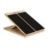 Tabla de Estiramiento de Madera Fitness Pedal Inclinado Ajustable Multi-Posición Estirador del Tendón de Aquiles Estiramiento de Pantorrilla Tendón de Aquiles Pedal Inclinado