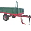 Reboque Agrícola Rebocável, Caminhão Basculante Hidráulico, Reboque de Transporte para Pomar e Campo, Reboque Multifuncional, Reboque Agrícola