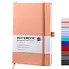 Caderno A5 com alça, bloco de notas para reuniões de negócios, escritório, estudante, caderno A6 com elástico, logotipo personalizado