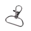 Suministro Listo de Anzuelo de Boca de Pez Cola D de Metal Hebilla Colgante de Aleación de Zinc Joyería Manualidad DIY Llavero Hebilla de Gancho Giratorio
