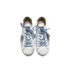 Zapatillas Casuales Planas para Mujer 2025 Verano Nuevas Malla Estrella Zapatos Sucios Combinación de Colores Versátiles Zapatos Deportivos para Mujer