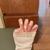 Selección mixta de uñas postizas para pegar manicura francesa ojo de gato manicura de lujo ligero producto terminado pegatinas temperamento blanqueamiento pegatinas de uñas de alta calidad