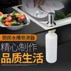 Dispensador de Jabón para Fregadero Acero Inoxidable 304 Hogar Cocina Líquido Lavavajillas Botella a Presión