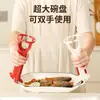 Zhi Xian Xian Soporte para Tazón y Plato Antiescaldado 2 en 1, Pinza para Tazón y Plato de Cocina, Antideslizante para Cazuela