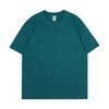 Camiseta 100% Algodón al por Mayor 230g Logo Personalizado Mangas Cortas