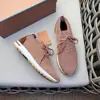 Zapatos Deportivos Casuales Transfronterizos Nuevos Otoño e Invierno Loro Pia para Hombre, Modernos, Retro, Cómodos, Transpirables, Tenis Casuales