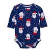 Traje de escalada navideño de comercio exterior europeo y americano para niños y niñas de Ins Infant