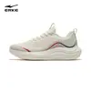 Lingfeng 2 Hongxing Erke Zapatillas de Correr para Hombre Primavera Nueva Suela Suave Amortiguación Zapatillas Deportivas Negras Ligeras Zapatos de Negocio para Hombre