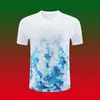 Nueva ropa de bádminton para hombre y mujer de manga corta ultraligera de secado rápido transpirable ropa deportiva yy top grupo de competición estampado de ropa