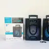 Alto-falante Bluetooth Portátil para Exterior de Cabelo Liso de Fábrica Único 8 polegadas GTS-1830
