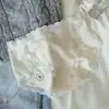 Calcinha feminina de renda vazada intrincada estilo francês, calcinha de algodão para bebê, antibacteriana 10A, entrepernas estendido, calcinha estilo puro desejo