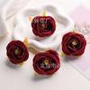 Cabeza de Camelia Simulada Tela de Seda Decoración del Hogar DIY Hecho a Mano Estilo Nacional Accesorios para el Cabello Set de Boda Flor Artificial Accesorios para Fotografía