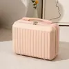 Maleta Bolso de Mano de Moda y Sencillo para Mujer, Maleta de Viaje Portátil Ligera, Maleta Pequeña de Equipaje, Estuche de Almacenamiento para Estudiantes, Bolsa de Maquillaje