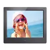 Moldura de fotos digital popular transfronteiriça de 8 polegadas, tela IPS HD, máquina de publicidade, reprodutor de vídeo e fotos, relógio, venda quente