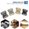 Venta al por mayor de fábrica Hebilla de aleación de zinc Accesorios de hardware para equipaje Hebilla Hebilla de alta resistencia Hebilla de metal para cinturón