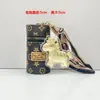 Llavero de Hazte Rico Inmediatamente Zodiaco de Dibujos Animados Llave de Coche Colgante de Pony Dorado Versátil para Pareja Adorno Lindo