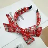 Diadema de Moda Navideña Otoño e Invierno Europeo y Americano para Mujer, Diadema Estampada para Lavarse la Cara en Casa, Diadema Decorativa Festiva