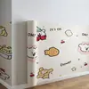 Papel de Parede Autoadesivo Estilo Cartoon Infantil e Puro Adesivos de Parede à Prova d'Água Papel de Parede para Casa Decoração de Parede de Fundo para Quarto Sala de Estar Adesivos