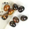 Cuentas Populares de Piedra Natural con Forma de Huevo Transfronterizas Accesorios para Hacer Joyería DIY Materiales al por Mayor