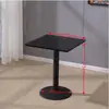 Mesa de Ocio Pequeña para Balcón de Apartamento Mesa para Cafetería de Té con Leche Mesa Cuadrada de Ocio Mesa de Espera para Negociación Mesa de Centro