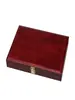 Caja de Madera Caja de Empaque Caja de Almacenamiento para Joyería con Cerradura Caja de Regalo para Tetera Sin Tapa Madera de Bambú Caja de Almacenamiento para el Hogar