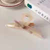 Estilo Puro Desejo Senso Avançado Grampo de Cabelo Feminino Parte de Trás da Cabeça Presilha Tubarão Clip de Celebridade da Internet Presilha Francesa Grande Acessórios de Cabeça