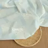 Em Estoque, Tecido Sarja de Algodão Escovado, Xadrez Desenho Animado Floral, Roupas Infantis, Tecidos para Roupas de Casa