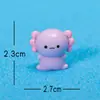 Micro Paisagem Criativa Cor Sólida Fofo Hexagonal Figuras de Dragão Acessórios de Decoração DIY Mini Enfeites de Mesa para Casa