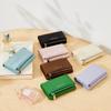 Monedero de alta gama para mujer, monedero multitarjeta, monedero corto para mujer, venta al por mayor