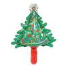Decoração de Natal para KTV, Hotel, Shopping, Balão de Alumínio, Pacote de Balão com Letras de Papai Noel e Boneco de Neve