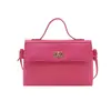 Bolsas Transfronteiriças 2025 Verão Nova Moda Simples Bolsa Feminina Design de Nicho Bolsa de Mão Bolsa de Ombro Único Transversal