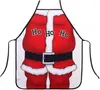 Delantal Divertido con Logo Personalizado Impermeable Chica Bikini de Santa Novedad Cocina Regalo de Broma Creativo